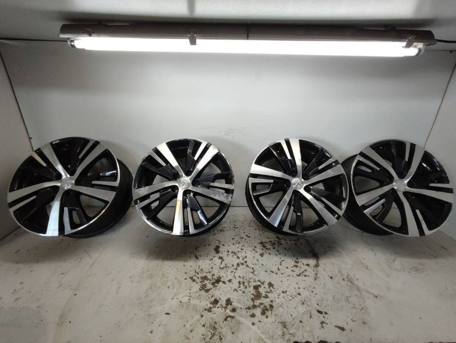 FELGI ALUMINIOWE KOMPLET 18 5X108 7,5J CENTR 65,1 ET49 - 1599.00 PLN - PEUGEOT 3008 SUV (MC_, MR_,