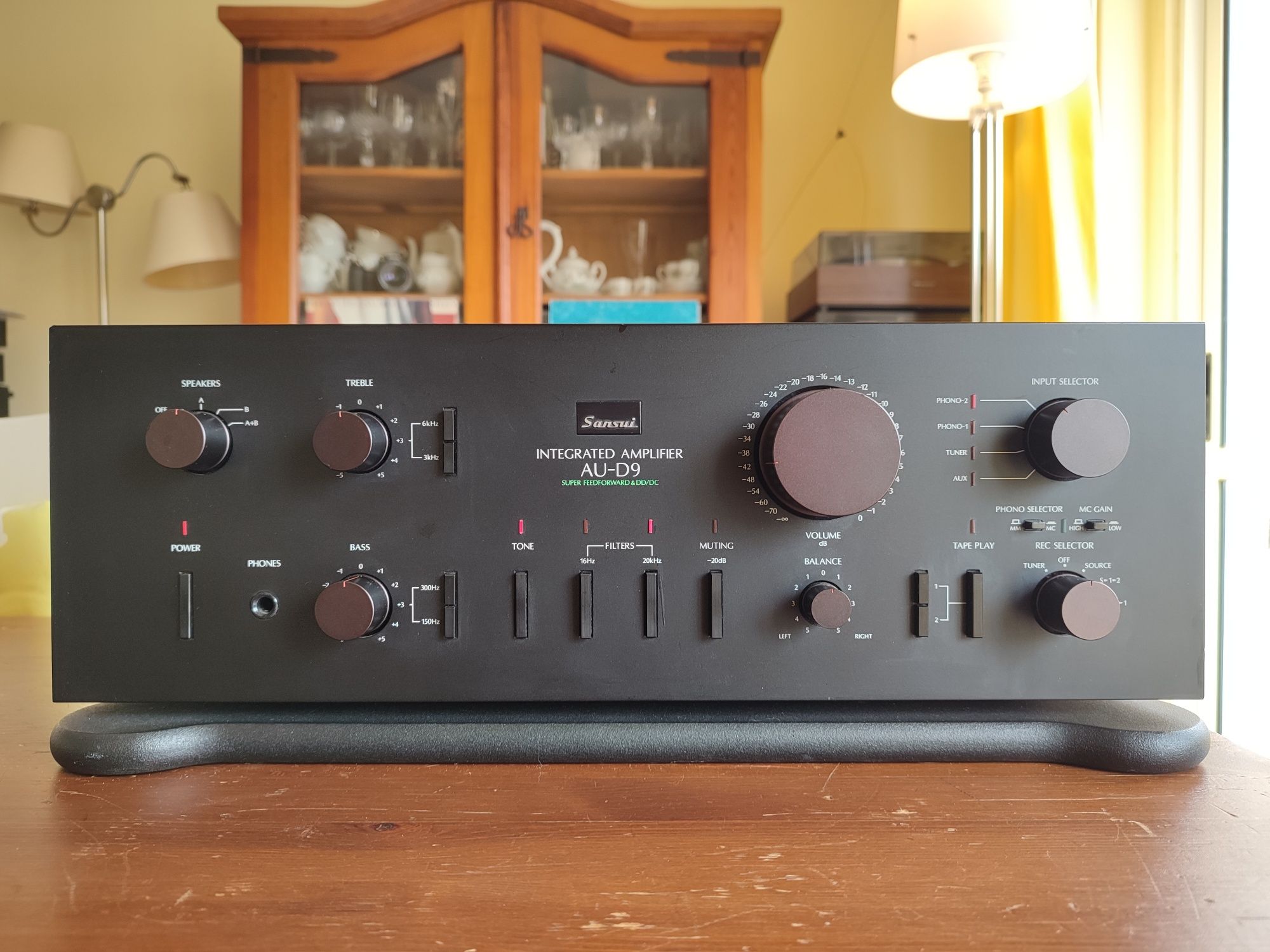 Sansui AU-D9 Amplificador Hi-Fi Vintage Impecável!