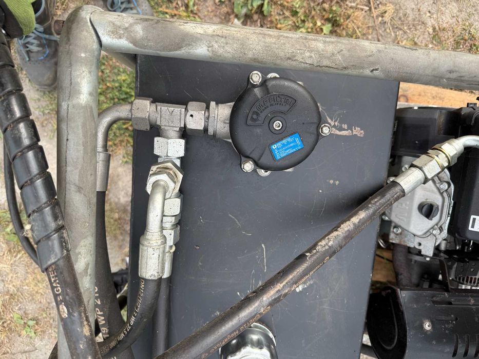Stacja hydrauliczna, agregat pompa hydrauliczna silnik LONCIN 22KM