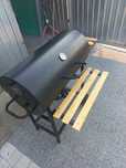Duży grill ogrodowy