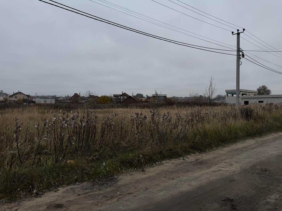 Велика ділянка в с.Шевченкове 30 соток Під забудову вул. Ростиславська