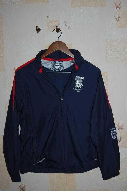 Куртка ветровка umbro england оригинал, подростковая ,м