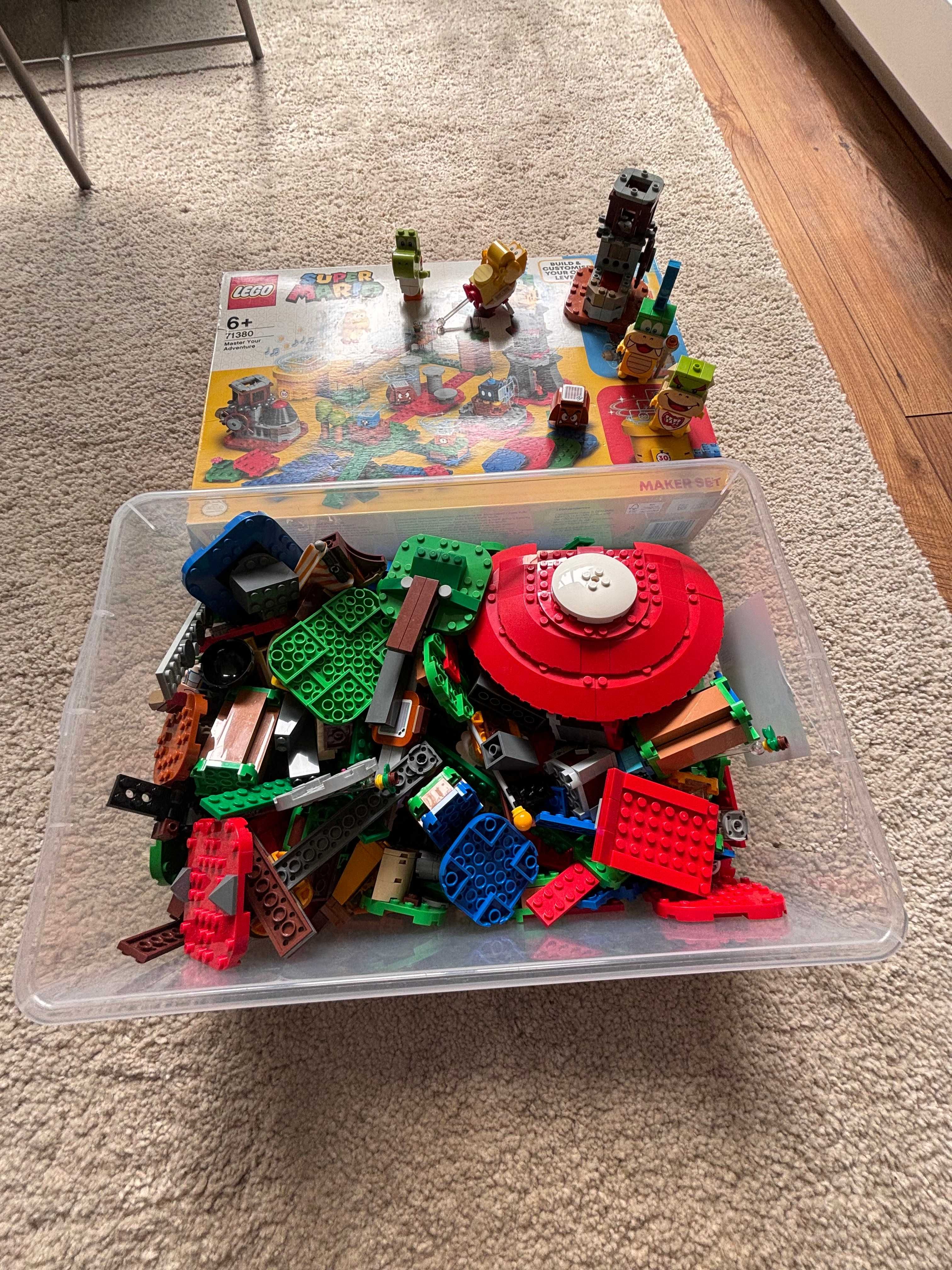 Zestaw Lego Mario 71380 + dodatkowe elementy