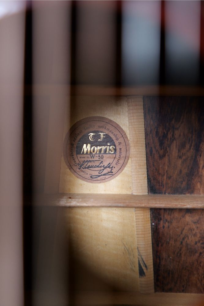 Morris W-50 ( analog Martin- D41 ) gitara premium LR baggs+futeral