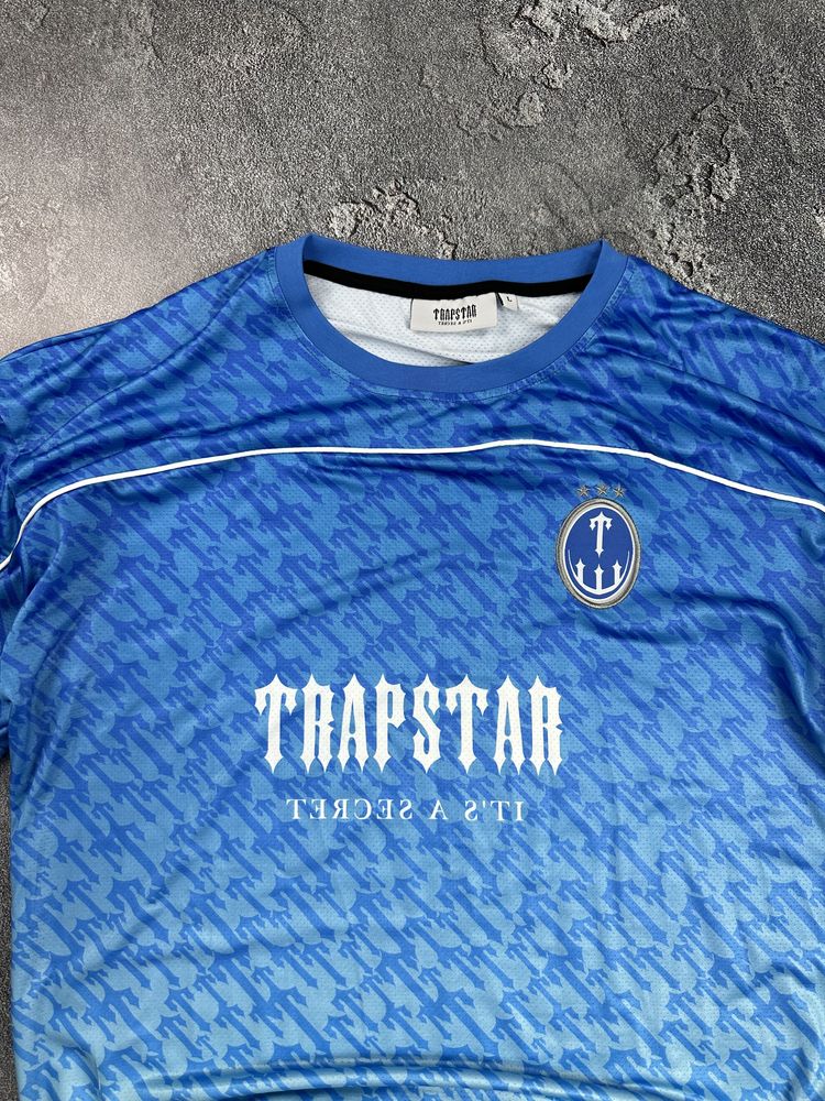 Футболка Trapstar tn синяя stussy джерси