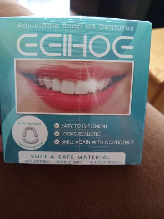 Nakładki na zęby sztuczne zęby nakładki upiększające