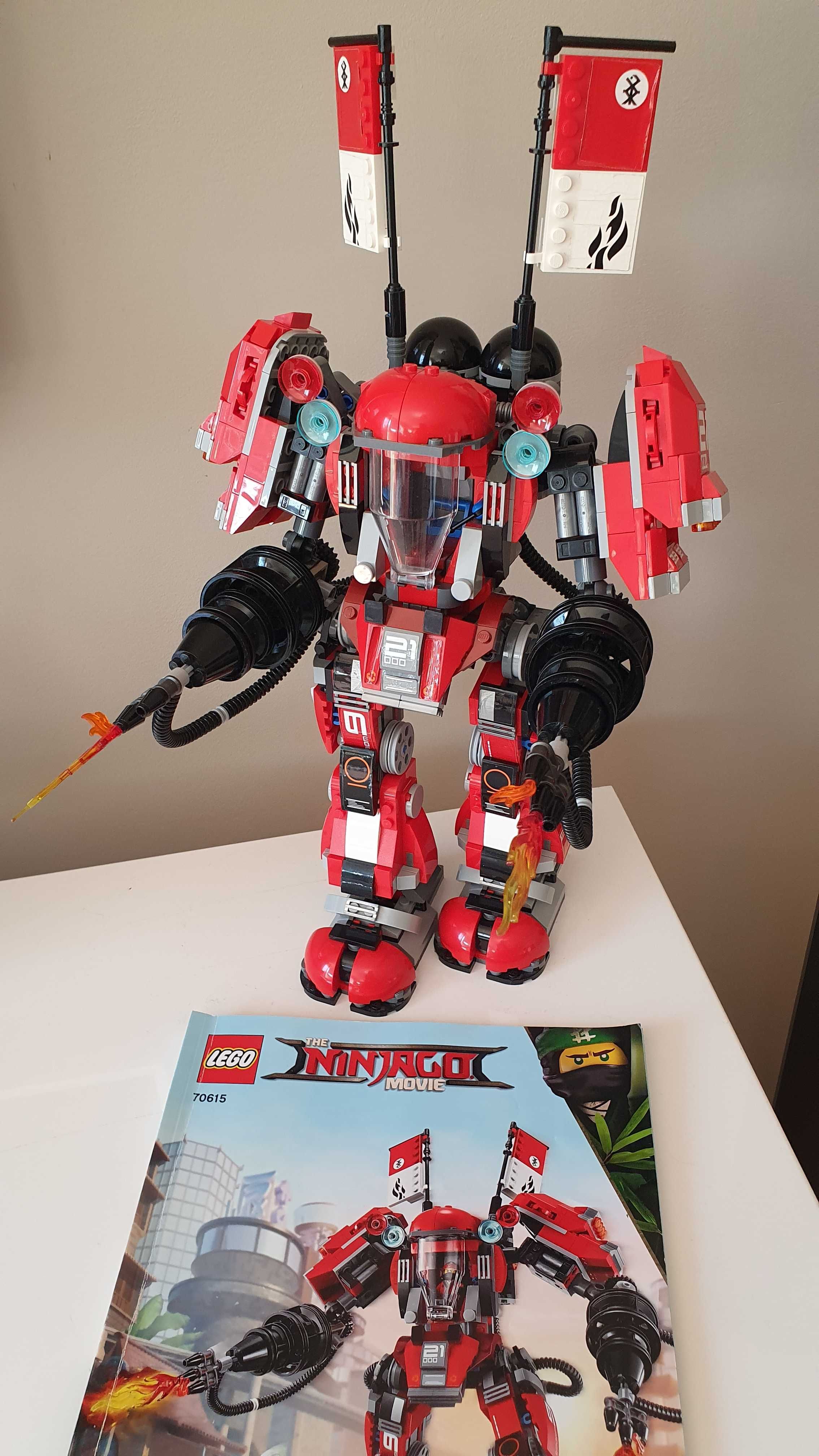 Klocki LEGO® 70615 Ognisty robot 6 FIGUREK