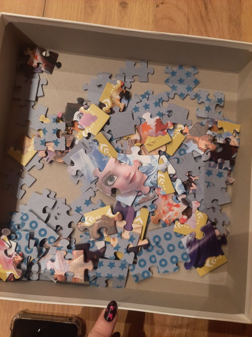 Puzzle 3w1 Kraina Lodu Frozen