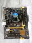 Płyta główna h81m2 + procesor + ram