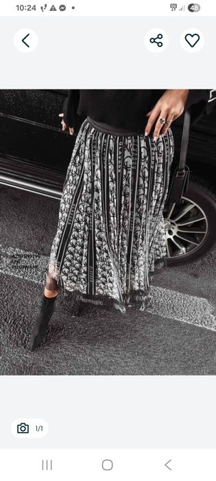 Spodnica tiulowa dluga ola voga