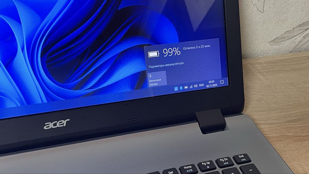 Ноутбук Acer Aspire E5-731 / 17,3" / 8 GB RAM / SSD / 3 год. акб