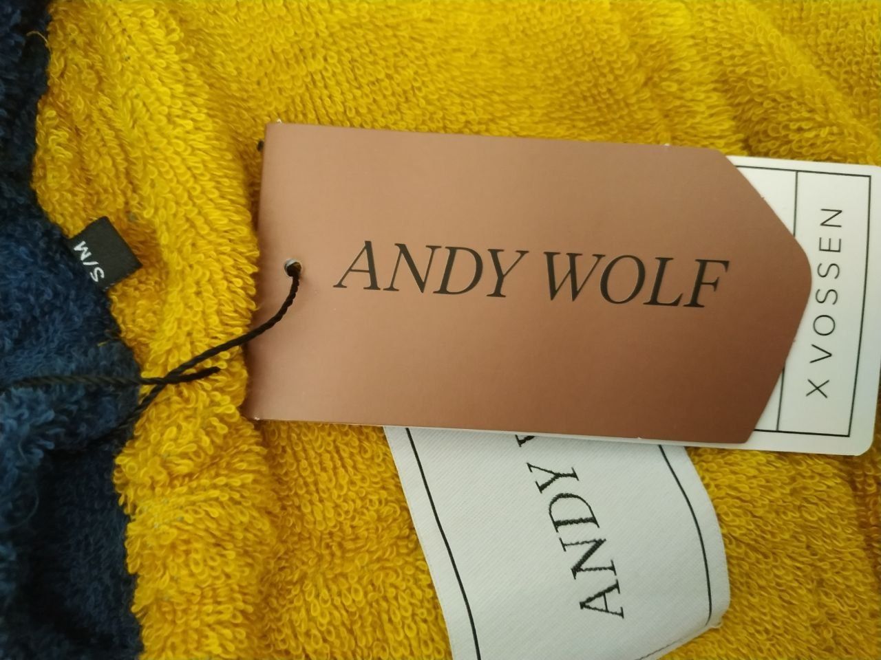 Халат махровий Andy wolf s-m