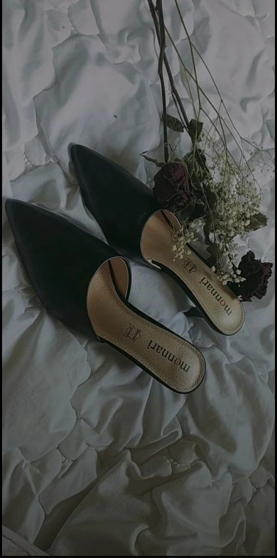 Buty na obcasie bez pięty