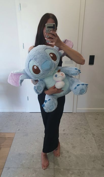 Nowy ogromny pluszak maskotka Stitch Disney Scrump XXL prezent misiek
