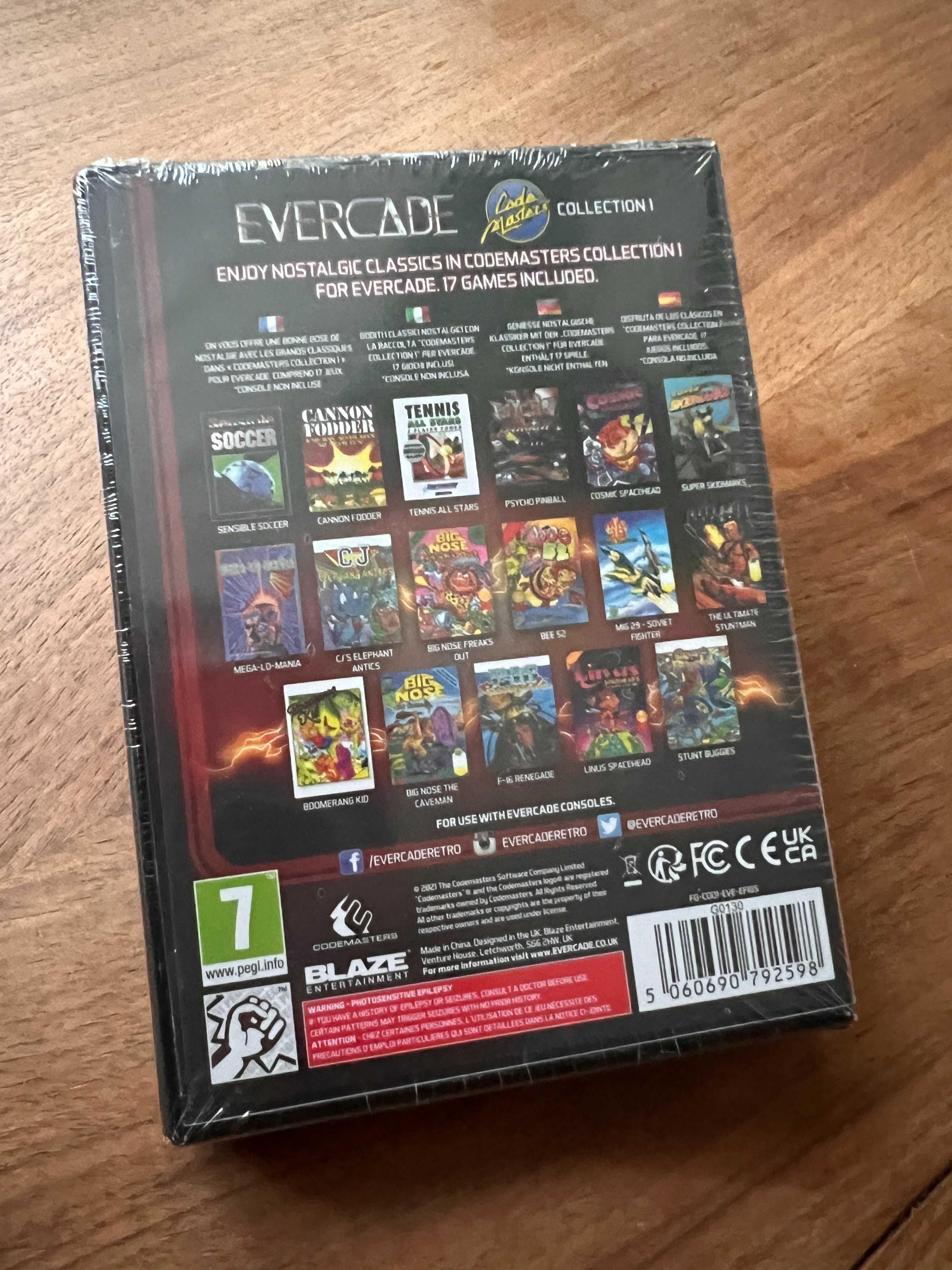 Evercade CodeMasters Collection 1