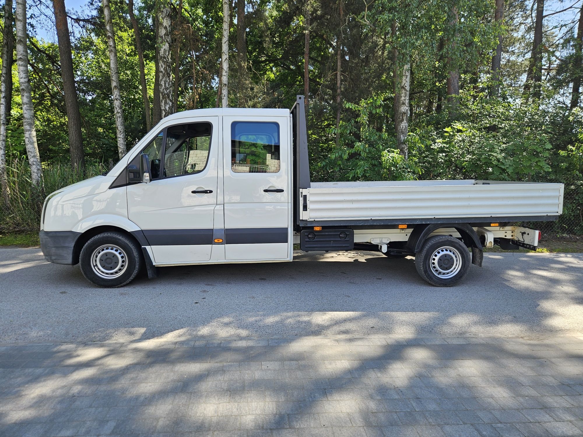 Vw Crafter 2.5 Tdi.  Doka 7 osób MAX brygadowka