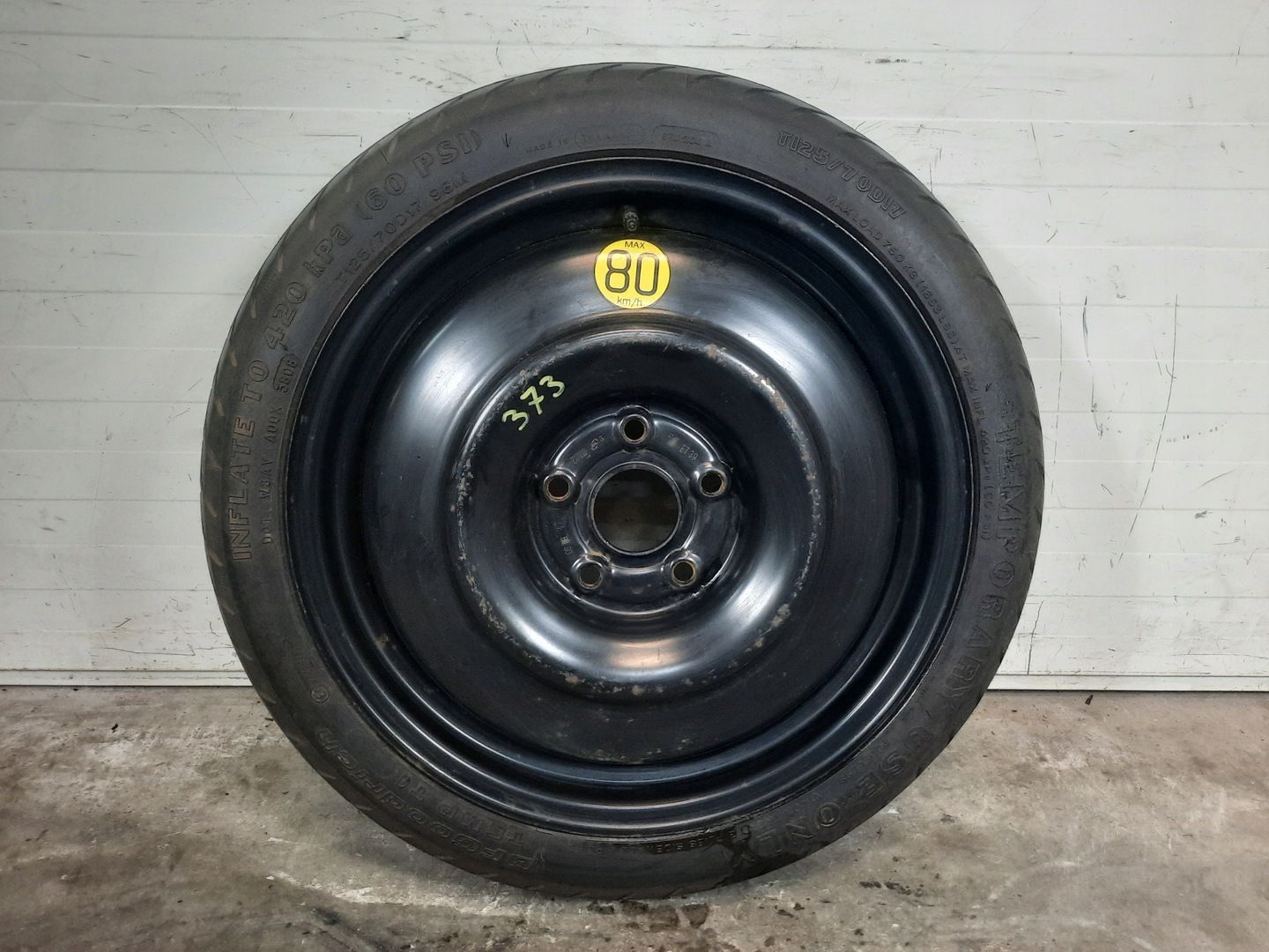 KOŁO DOJAZDOWE DOJAZDÓWKA 17 125/70 5x114.3 2170602 TOYOTA AURIS 1 I