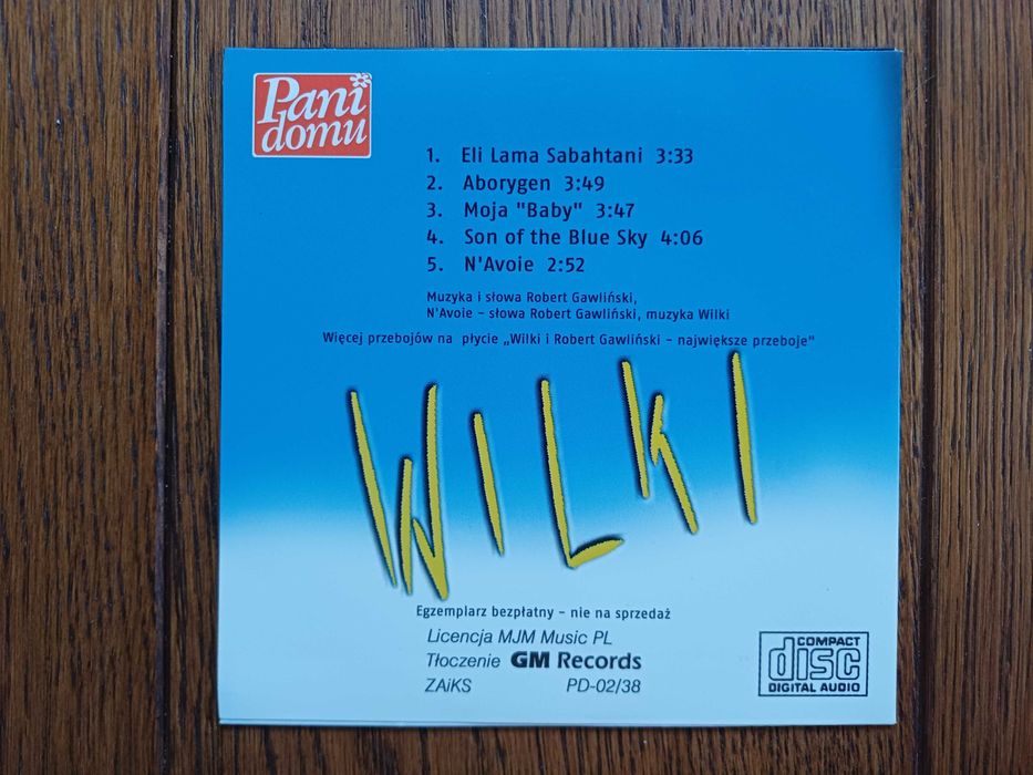Wilki - Największe przeboje - na CD