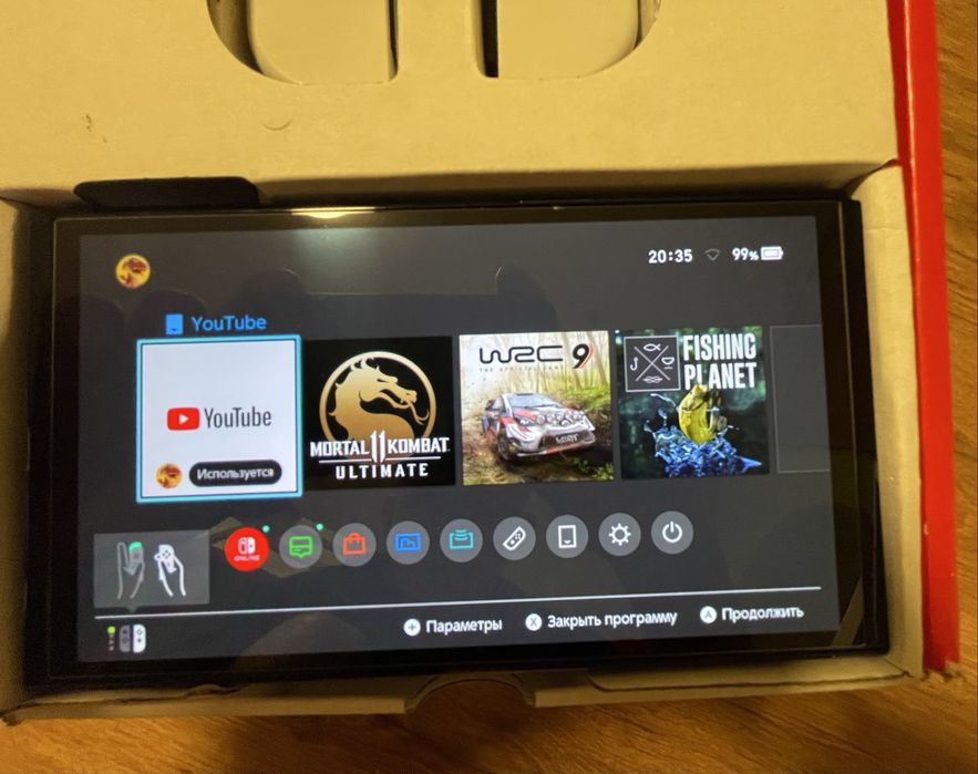 Nintendo Switch OLED 64GB + 2 ігри + карта 256GB