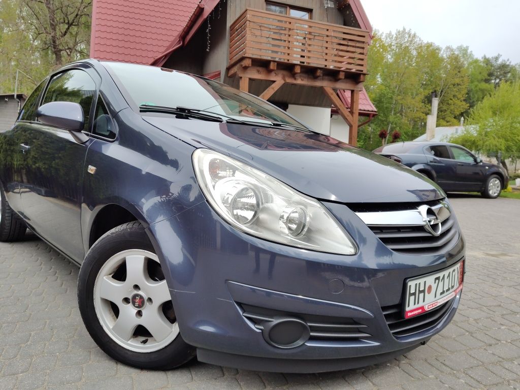 OPEL CORSA D 1.2 80KM 2009R Alu Clima Zadbana OPŁACONA