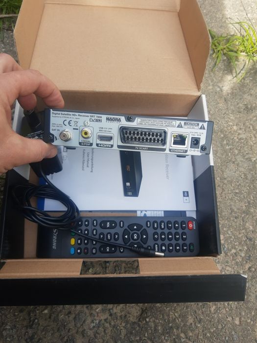 hd satellite receiver Тюнер супутниковий з Німеччини.