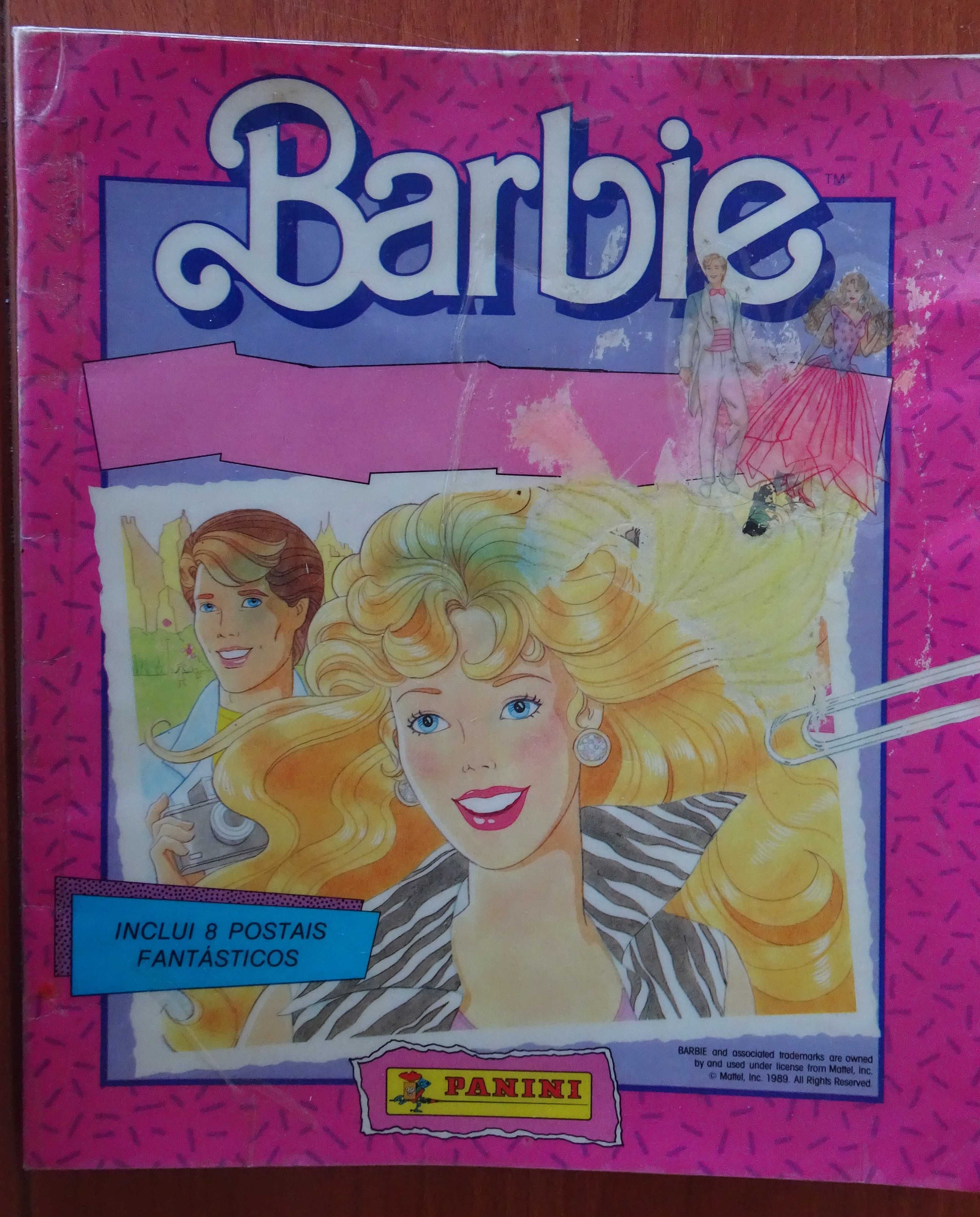 Caderneta Barbie da Panini - Completa  Ano 1989