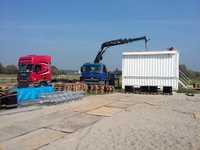 Transport HDS : Maszyn, kontenerów, materiałów budowlanych