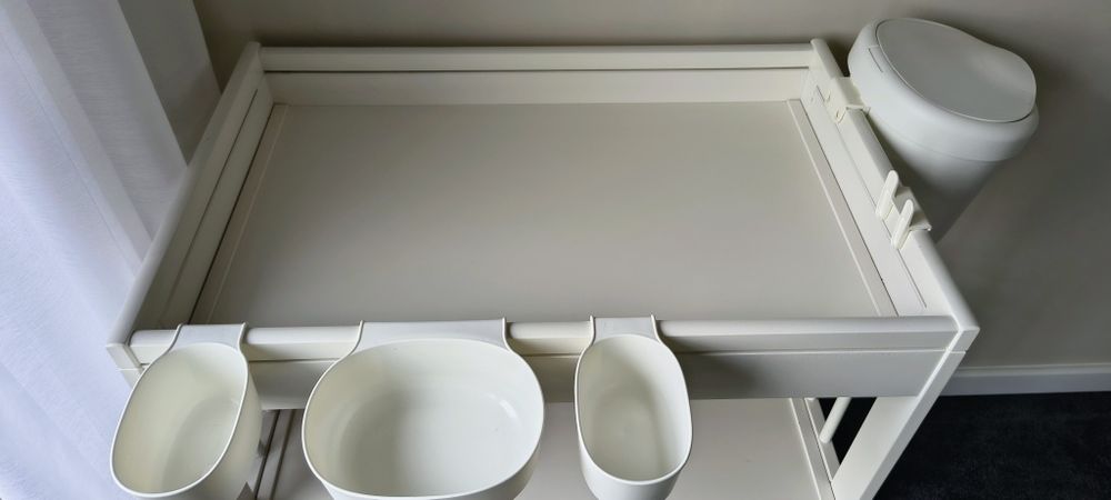 IKEA GULLIVER stół do przewijania przewijak biały