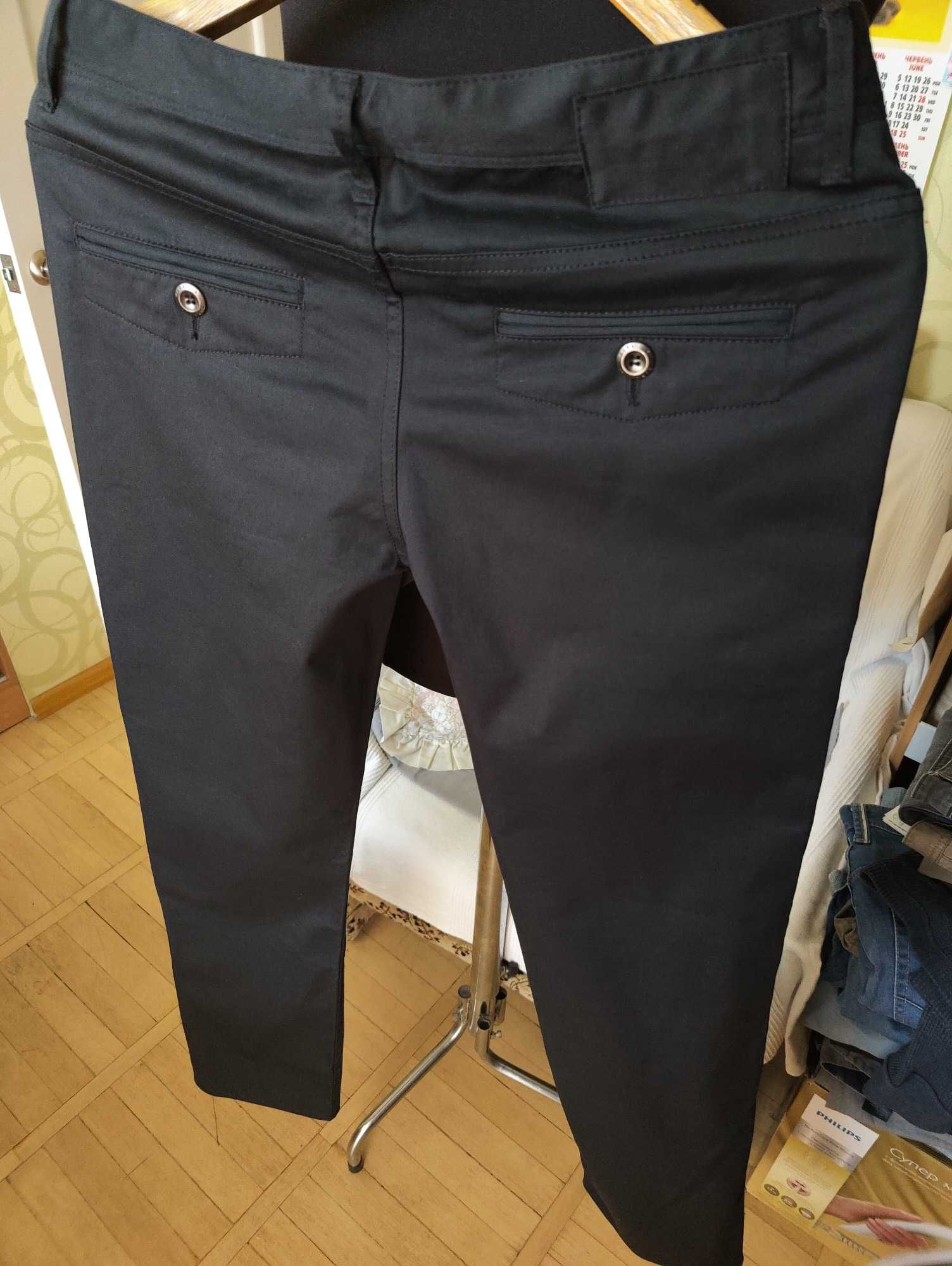 Джинсы (chino Zara jeans USA w32 stretch black.