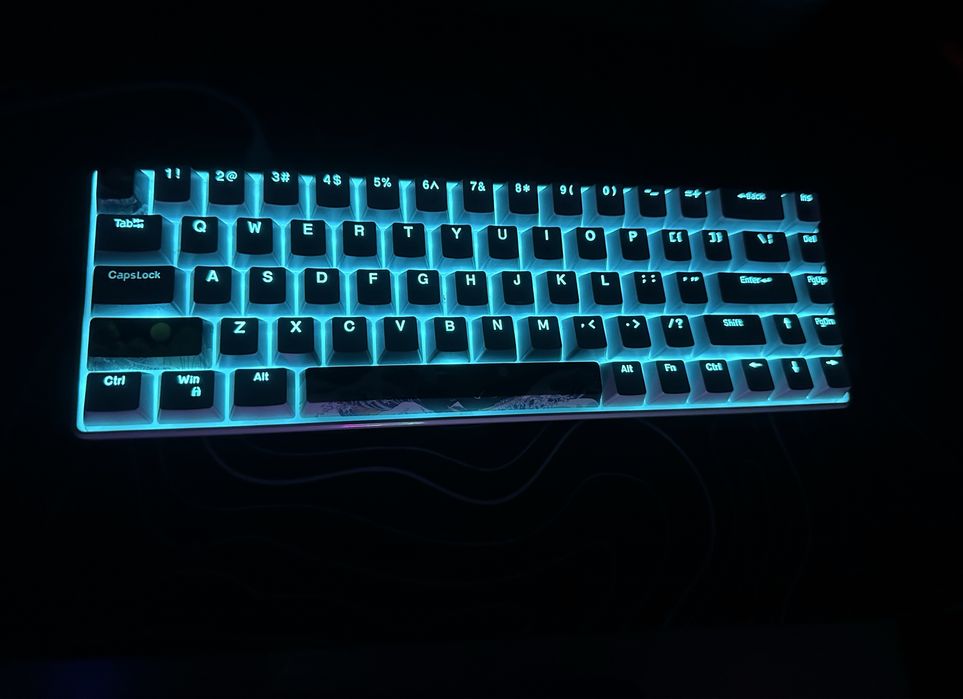 Механічна ігрова клавіатура hxsj 60%