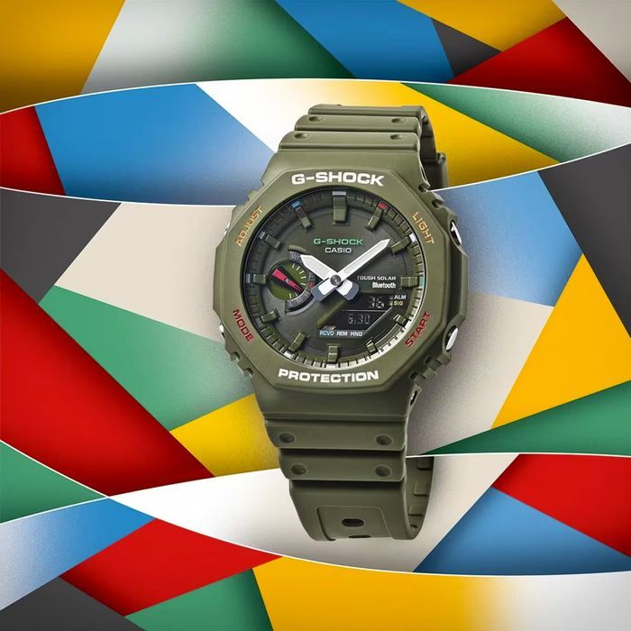 Часы Casio GA-B2100FC-3A ! Оригинал! Фирменная гарантия 2 года!