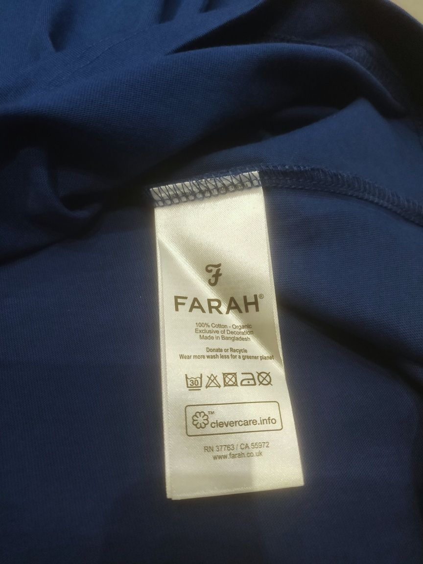 Футболка Farah Size XL Original 100% Cotton