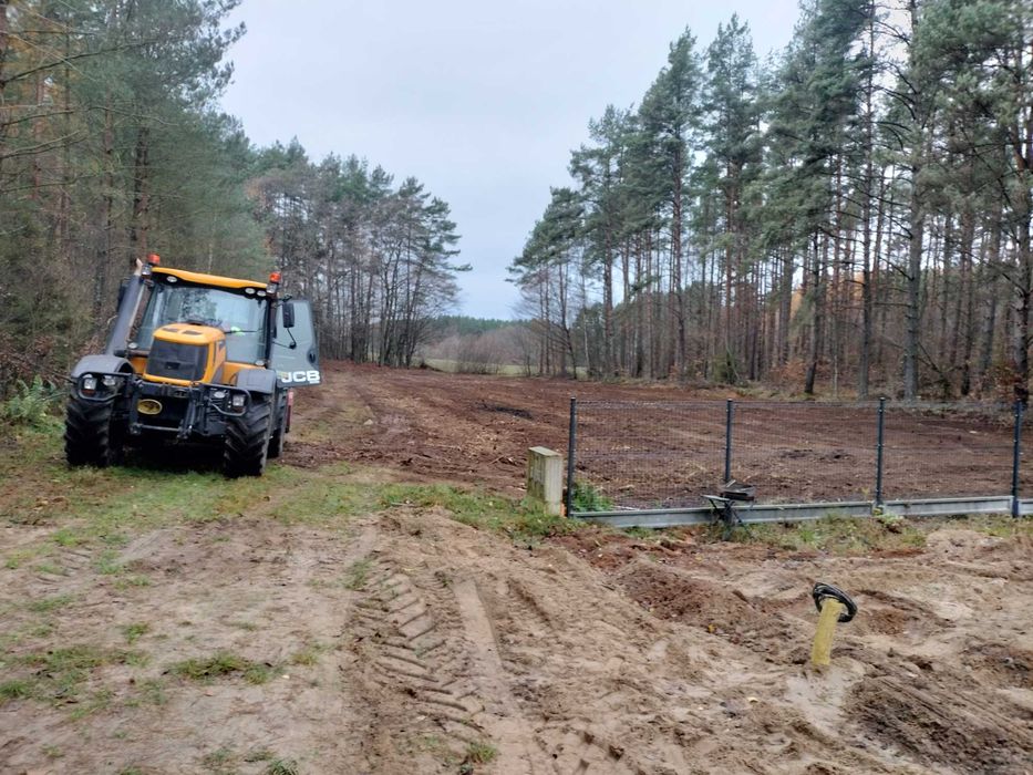 Mulczer leśny Oczyszczanie działek, wycinka samosiejek, karczowanie,
