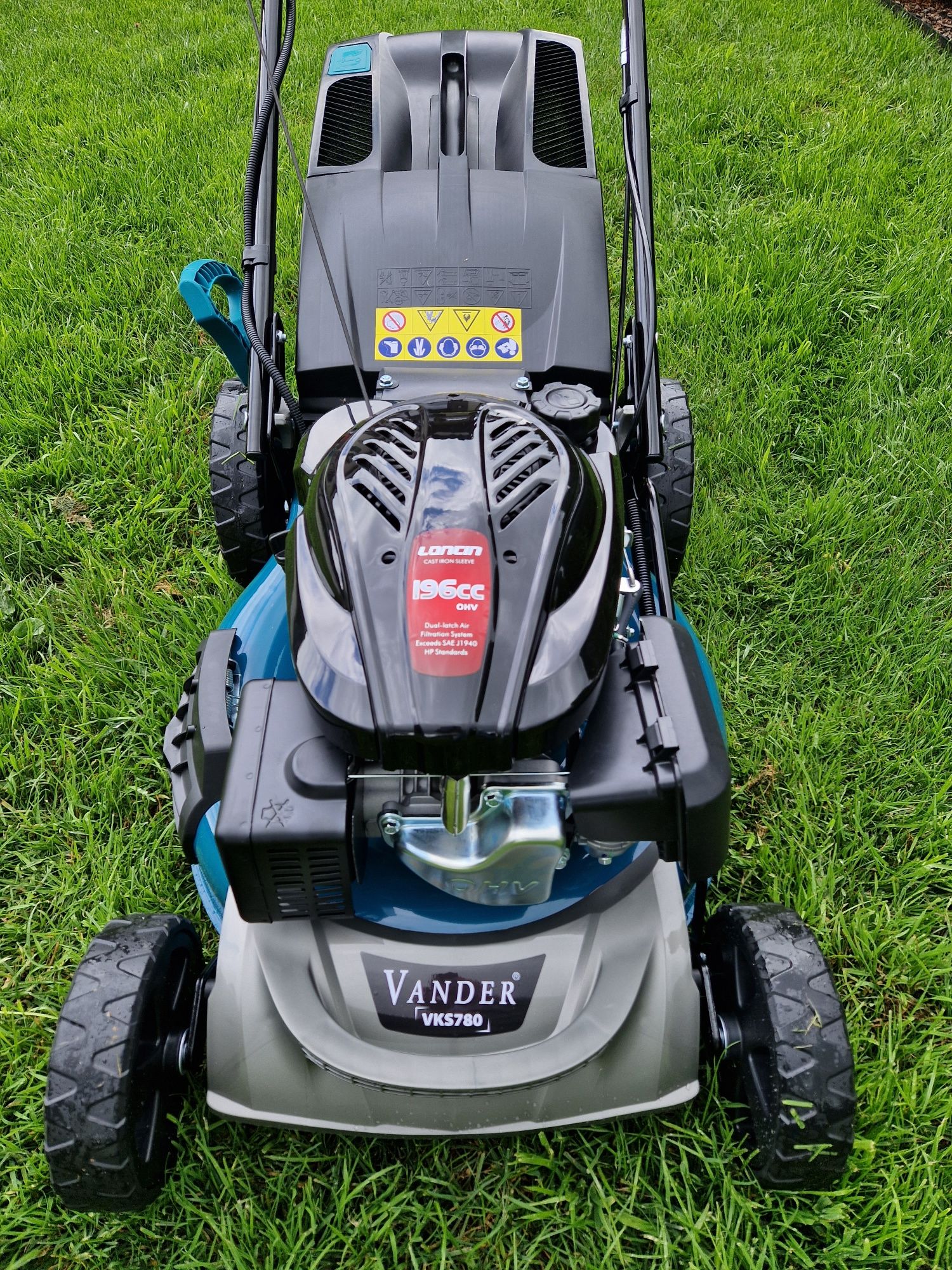 Kosiarka z Napędem i Rozrusznikiem 6,5KM Loncin 51CM VANDER 6W1