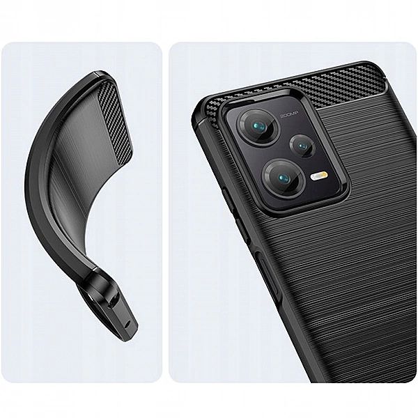 Etui Tpucarbon Braders do Xiaomi Redmi Note 12 / Poco X5/5g Black