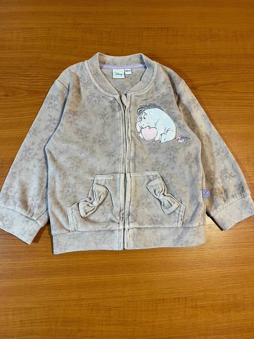 bluza na zamek dla dziewczynki