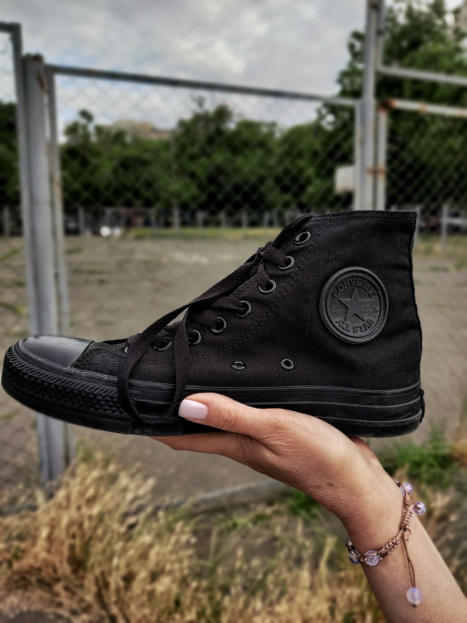 Оригінальні кеди Converse Chuck Taylor (чорні, високі)