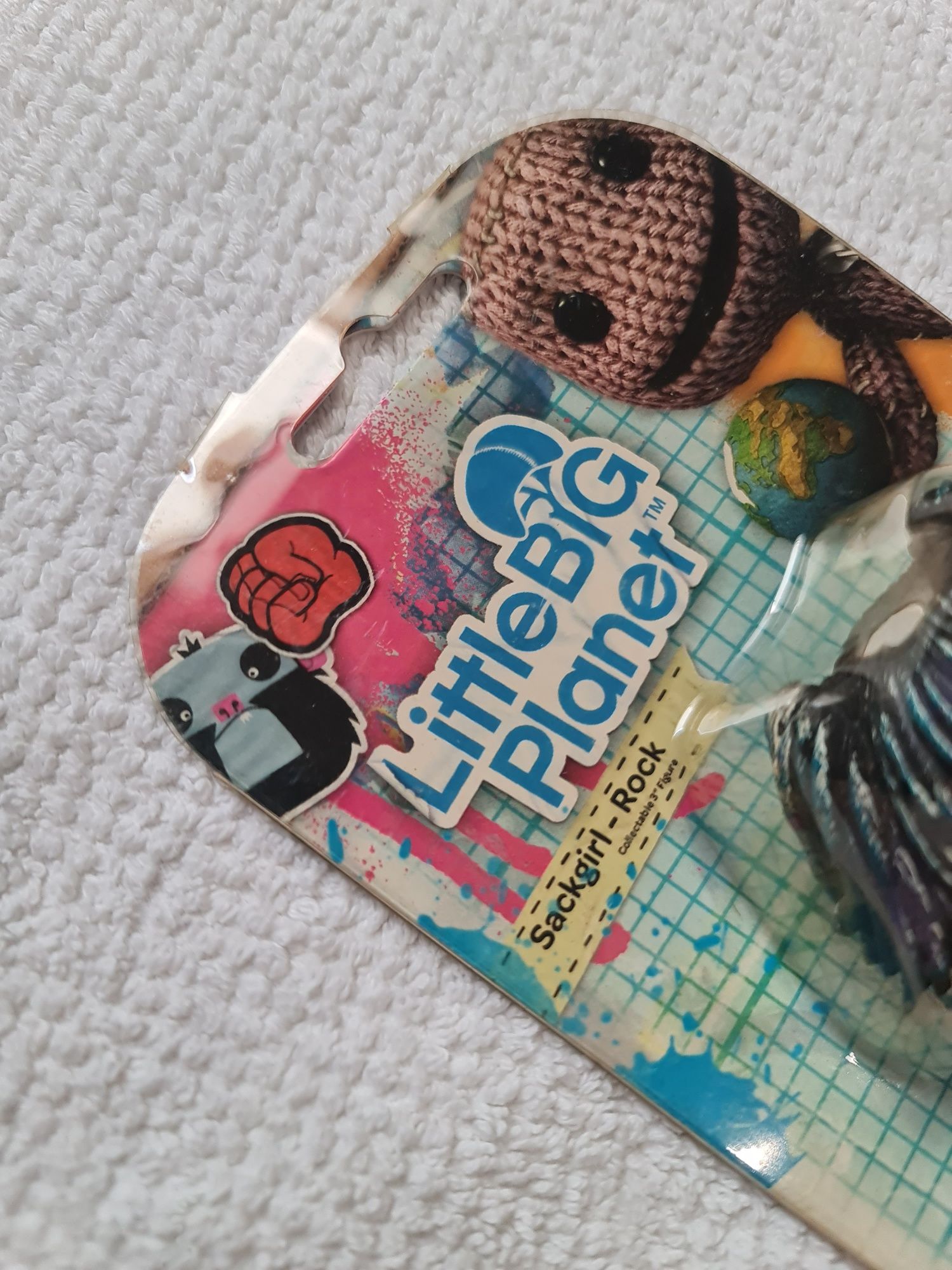 NOWA i ORYGINALNA Figurka SONY z gry LittleBigPlanet ! Uszkodzone Opak