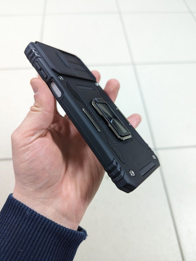 Противоударный чехол Motorola G14 с кольцом бампер чохол