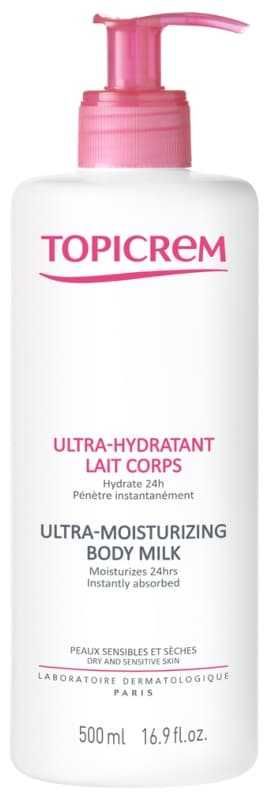 Topicrem Топикрем Ultra-Moisturizing Body Milk 500ml