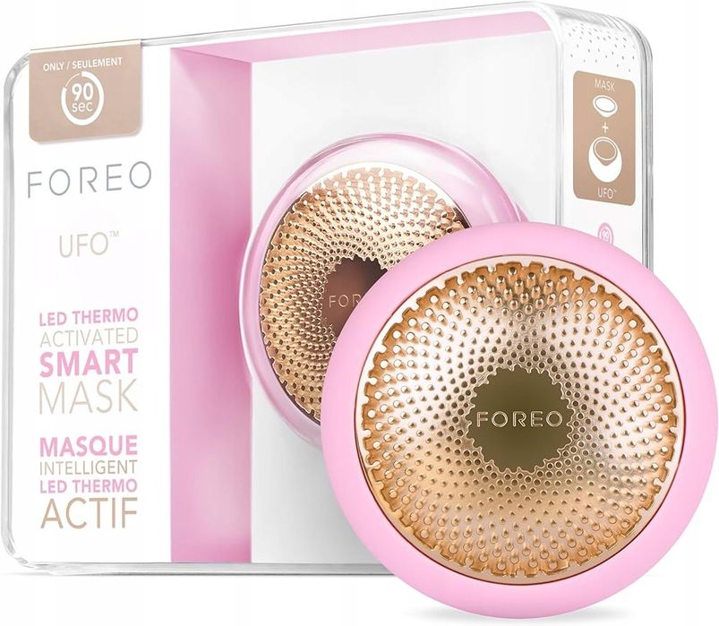 foreo ufo led smart mask - pearl pink