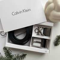 Ремінь з двома пряжками Calvin Klein