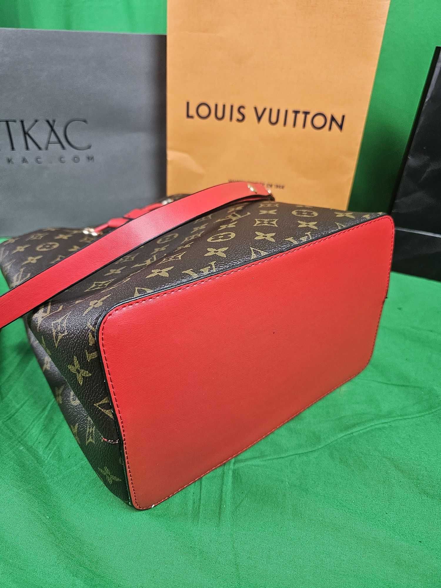 Torba damska worek brązowy louis vuitton torebka nowa