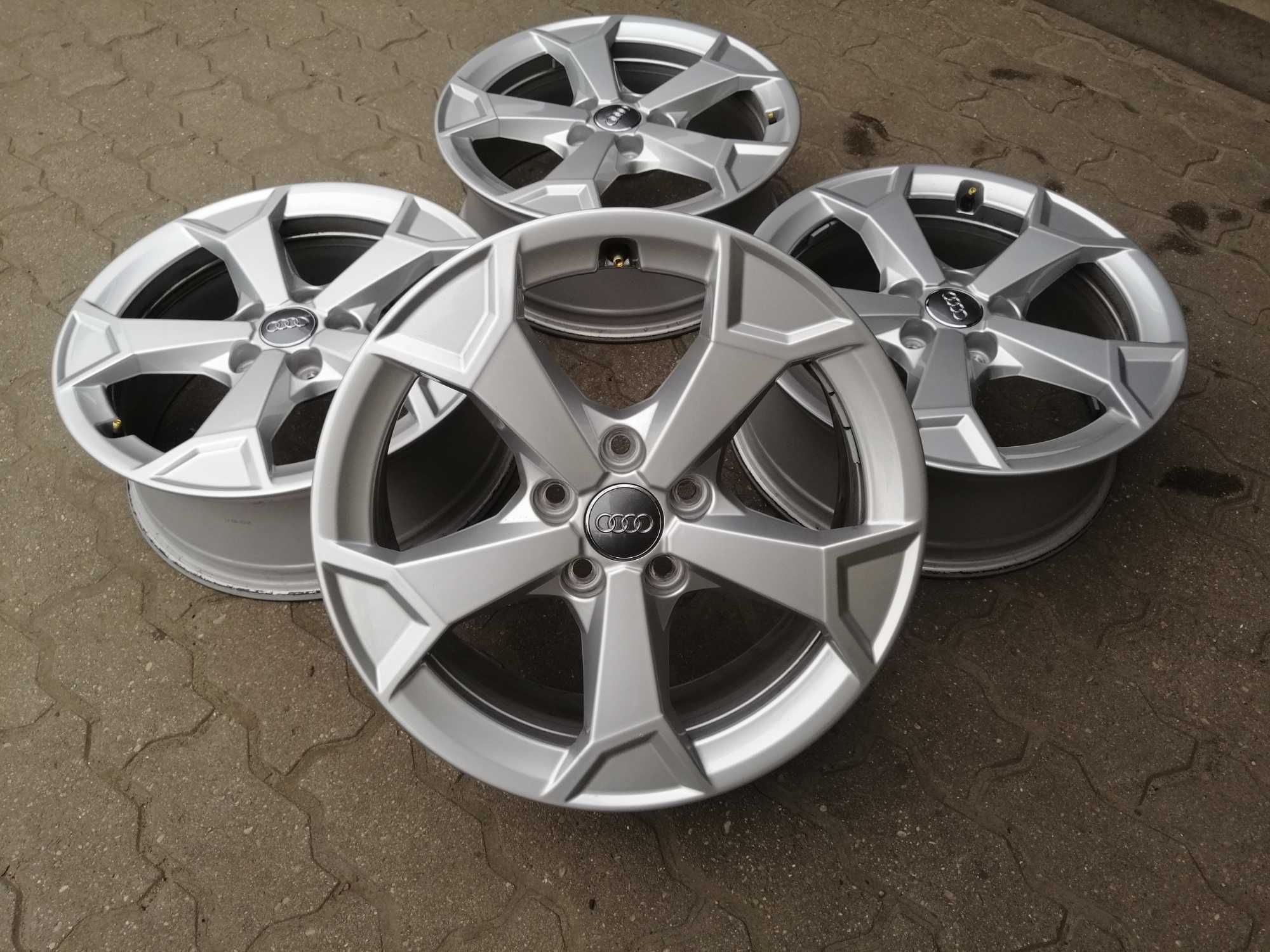 Felgi aluminiowe 5 x 112 R 17 Alufelgi oryginalne Audi Jak Nowe