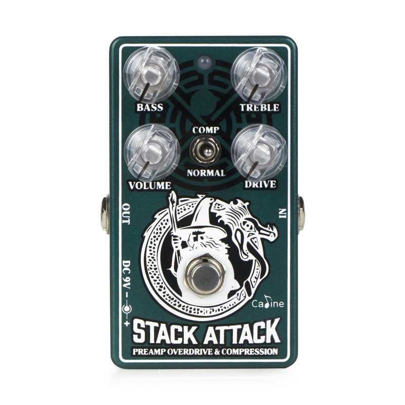 Efekt gitarowy 3w1 Preamp Overdrive Compressor Stack Attack CP-509