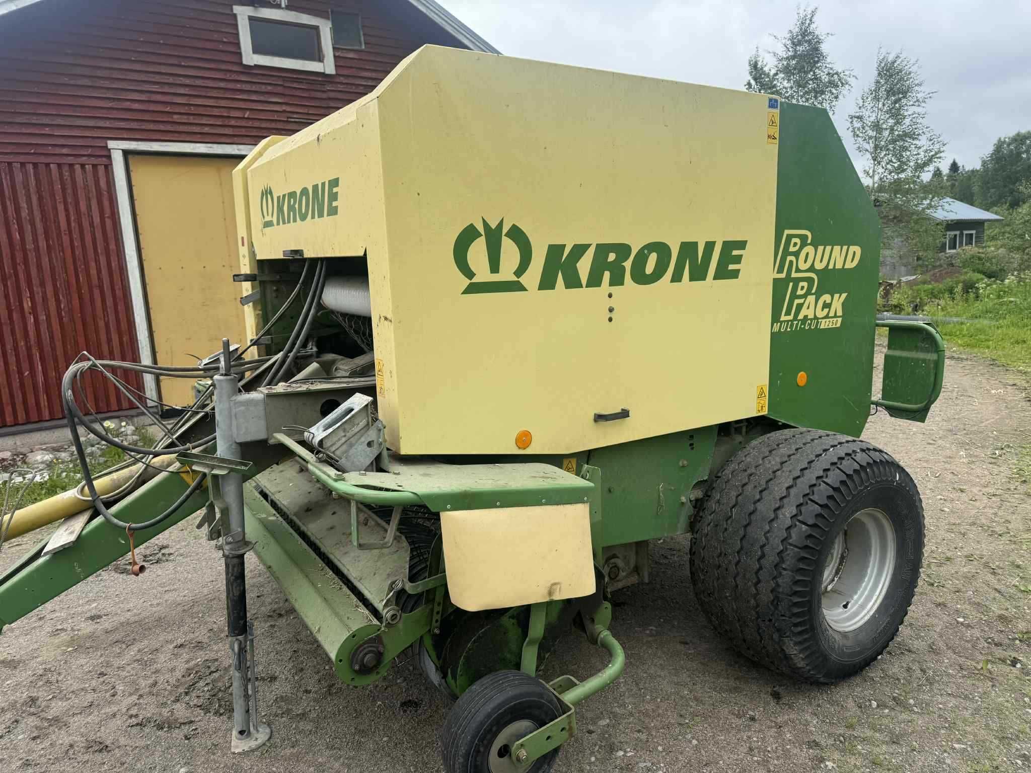 Prasa Rolująca Krone Round-Pack 1250 Multi-Cut 2007-rok Idealna