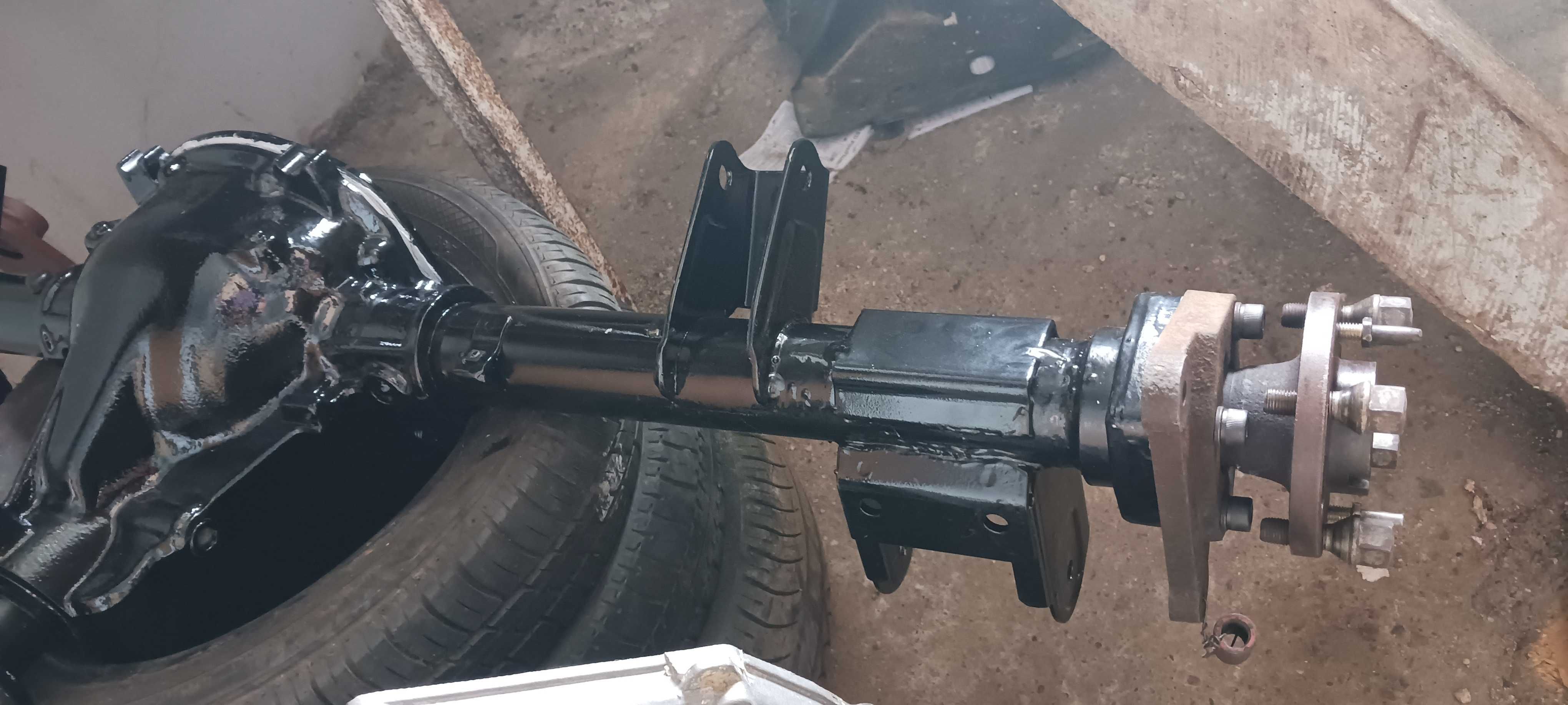 Most Dyfer wąski Polonez Fiat 125 p FSO, 30 tys. km, 11/43