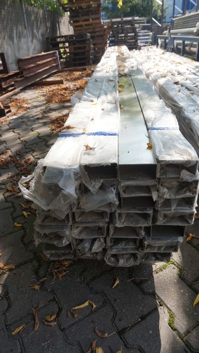 Profil kwasoodporny, nierdzewny 100x50x1,8 SZLIF gat. 1.4301/304