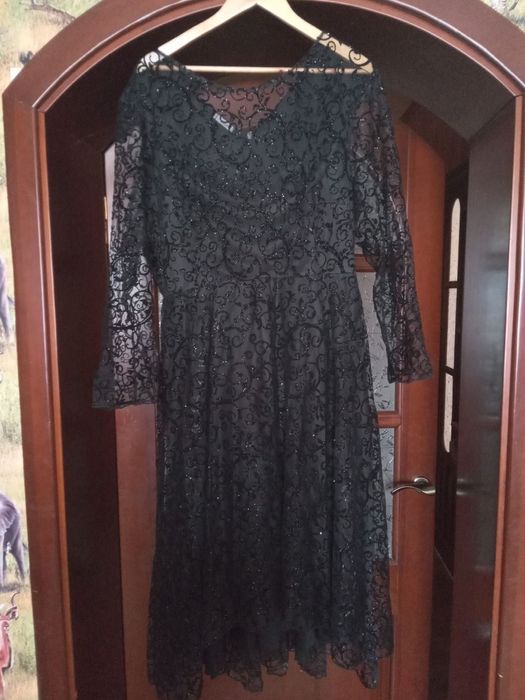 Плаття нарядне святкове великого розміру. Вечірня сукня. Батал. Баталь