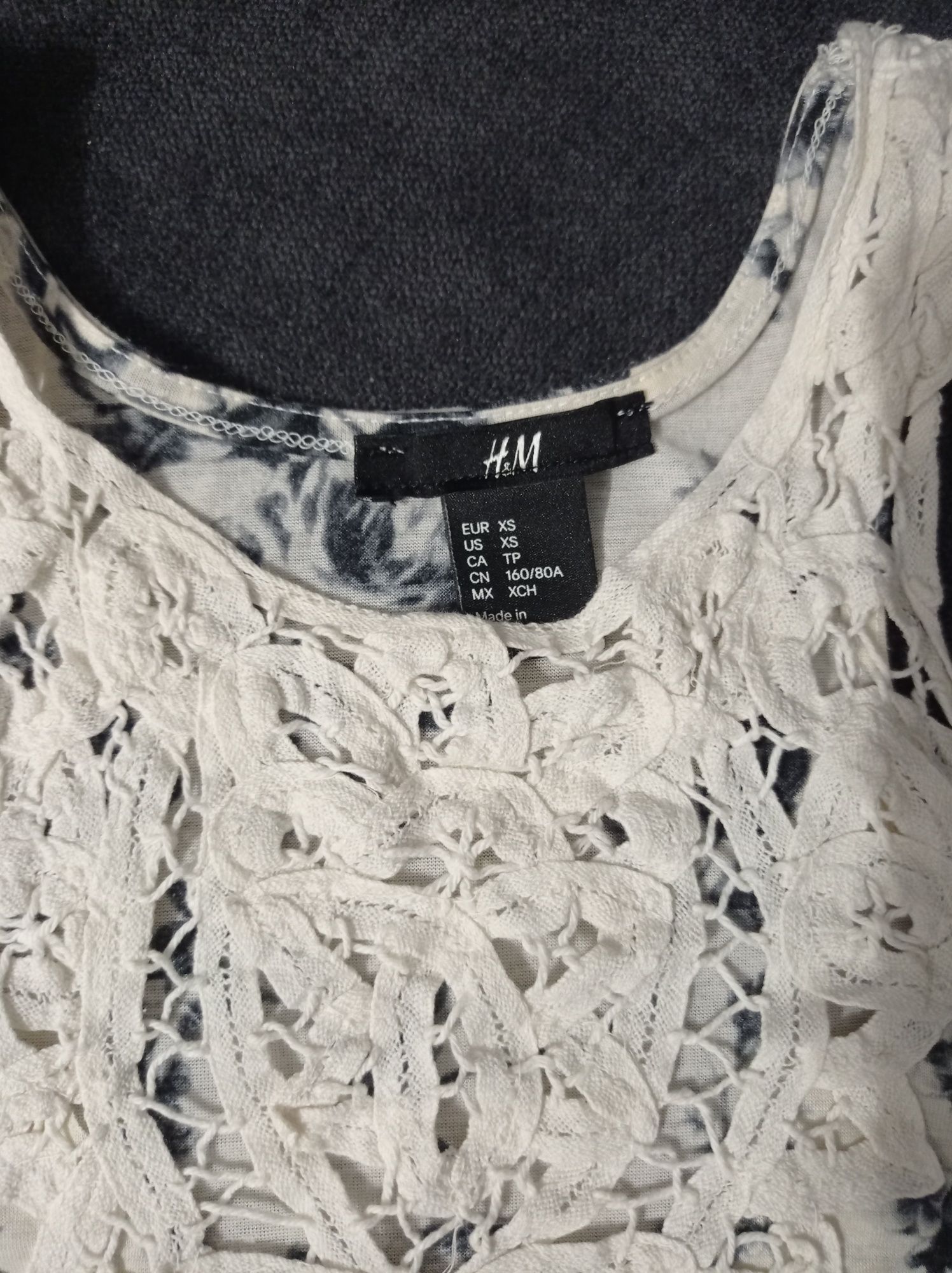 Koszulka top bluzka damska H&M letnia